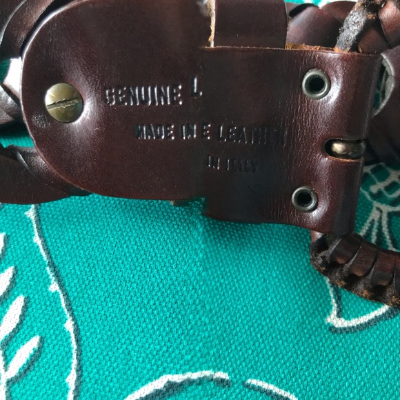 Lether belt, new size 8 brown red, very nice 🌷 - Picture 7 of 7